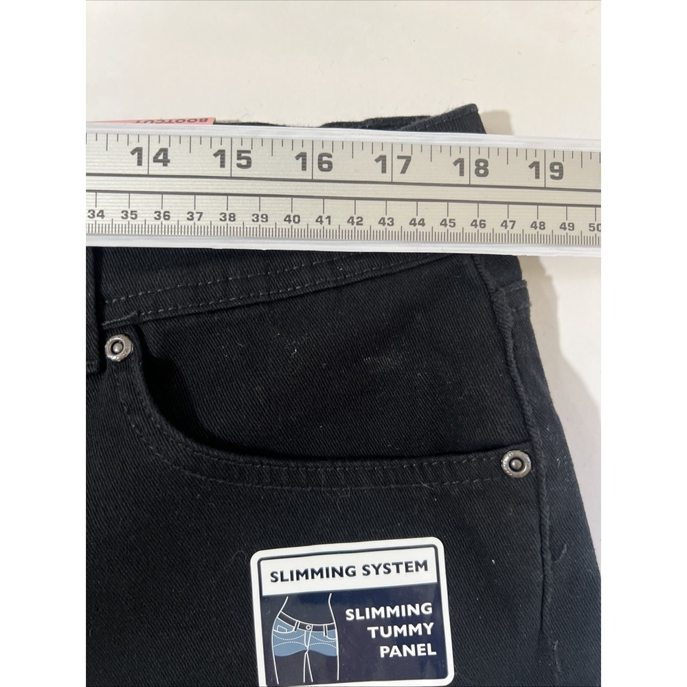 Vintage New Basic Editions K-Mart Dark Denim Stretch Mom‎ Jeans Sz 18 S NWT - Picture 5 of 7